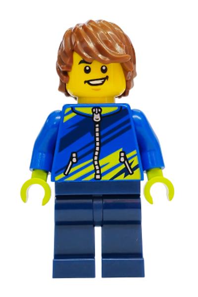 Mountain Bike Cyclist Minifigure - cty2021