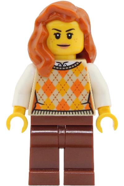 Female Passenger Minifigure - cty2025