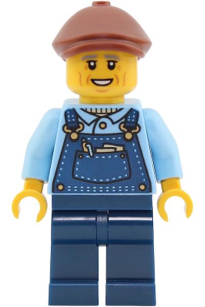 Train Driver Minifigure - cty2027