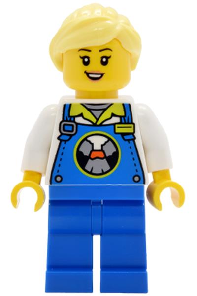 Lava Land Worker Minifigure - cty2029