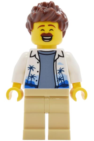 Male Lava Land Patron Minifigure - cty2030