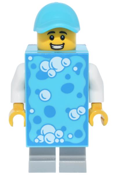 Car Wash Human Billboard Minifigure - cty2038