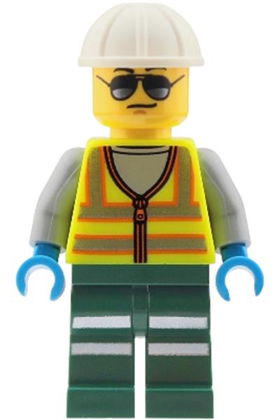 Train Worker Minifigure - cty2041