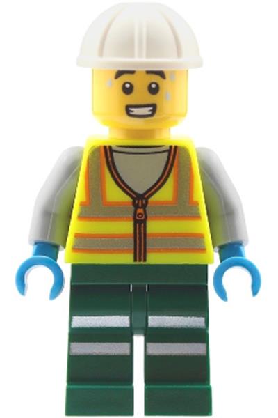 Train Worker Minifigure - cty2042