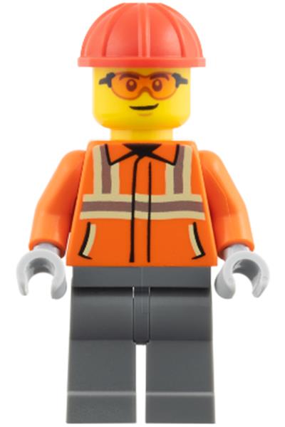 Construction Worker Minifigure - cty2047