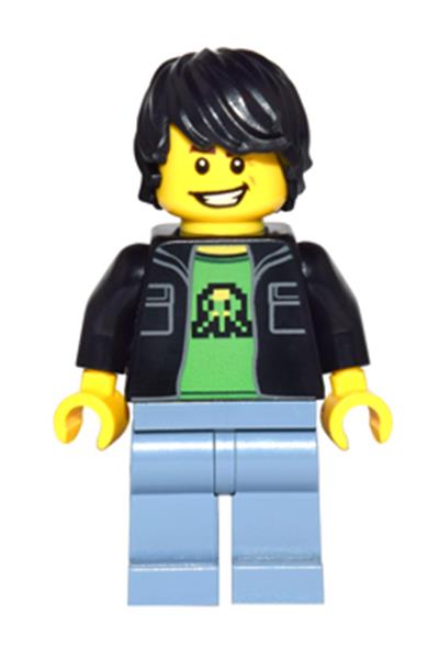 Gamer Kid Gamin "gamer" Minifigure [dim020] - Dimensions
