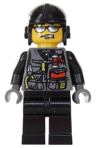 Viper Minifigure [din006] - Dino Attack
