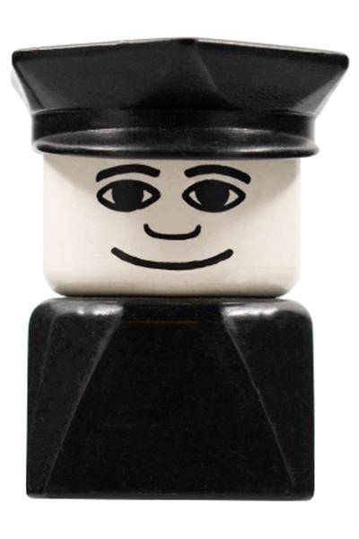 Duplo Male on Black Base - dupfig002