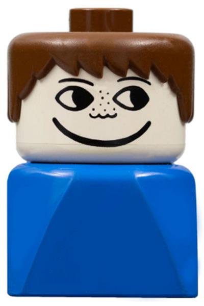 Duplo Male on Blue Base - dupfig004
