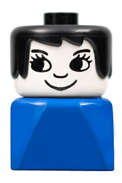 Duplo Female on Blue Base - dupfig031