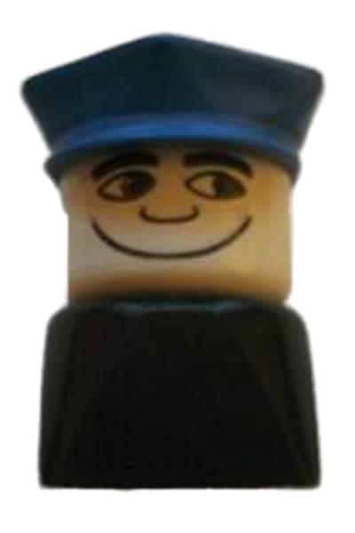 Duplo Male on Black Base - dupfig037
