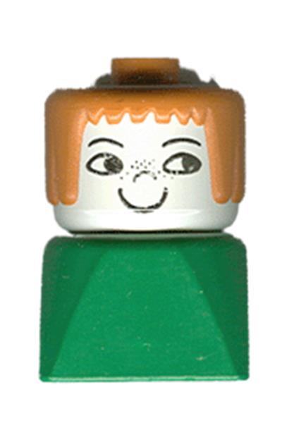 Duplo Female on Green Base - dupfig040