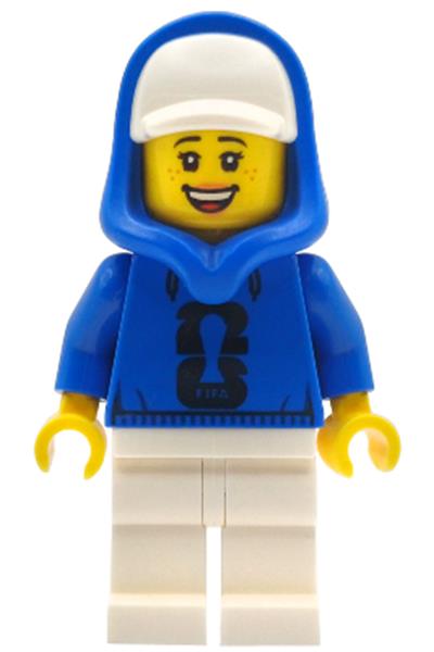 Female Soccer Spectator Minifigure [edi001] - Editions