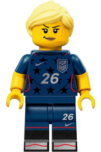 Female Soccer Player Minifigure - edi009
