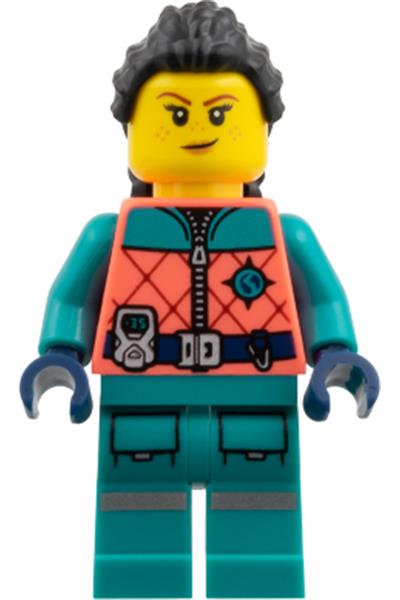 Arctic Explorer Female Minifigure - edu026