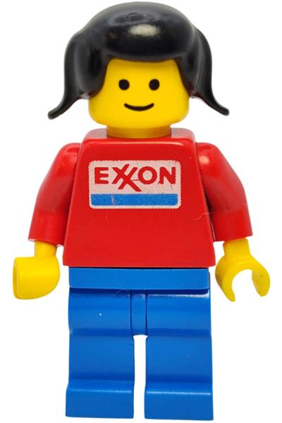 Exxon Worker Minifigure - exx001