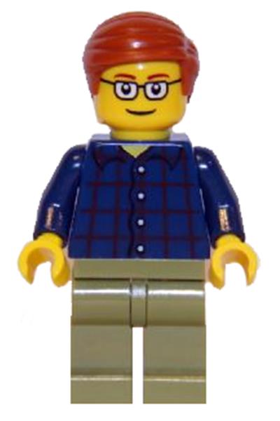 Male in Plaid Button Shirt [gen064] - Exclusive