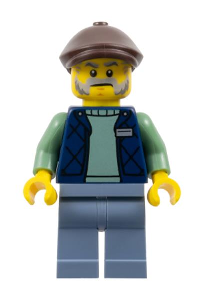 Corner Kiosk Vendor Minifigure - gen190