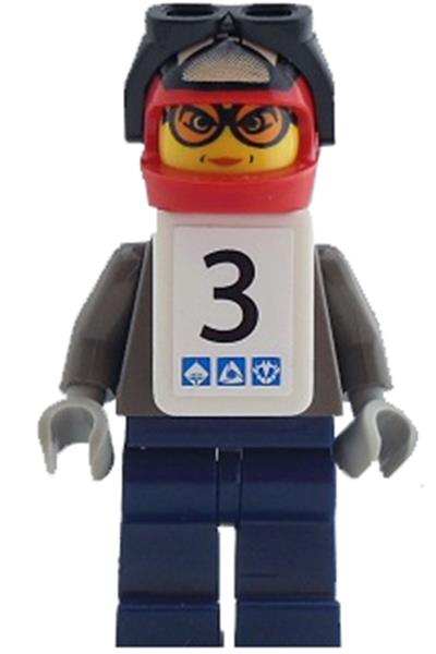 Snowboarder Minifigure [gg002s] - Sports