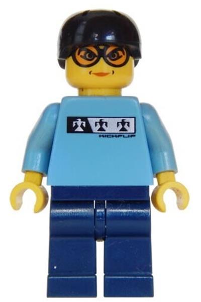 Skateboarder Minifigure [gg004] - Sports