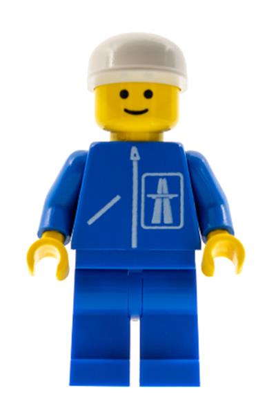 Highway Worker Minifigure - hgh003