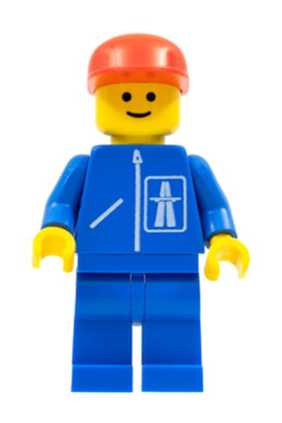 Highway Worker Minifigure - hgh004