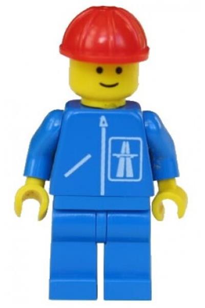 Highway Worker Minifigure - hgh005
