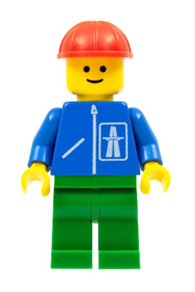 Highway Worker Minifigure [hgh008] - Dacta