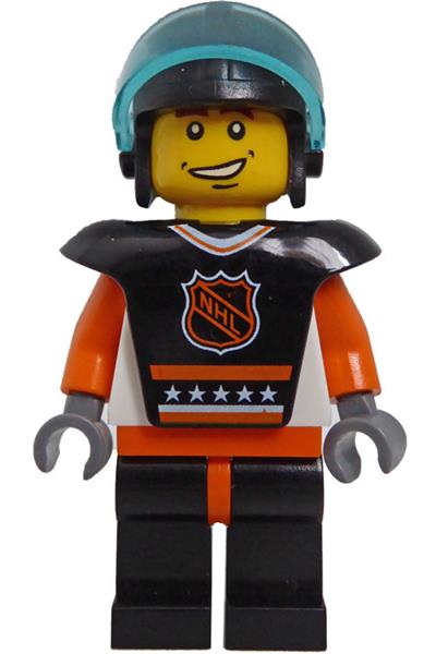 Hockey Player C Minifigure [hky003] - Sports