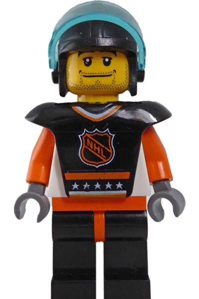 Hockey Player E Minifigure [hky005] - Sports