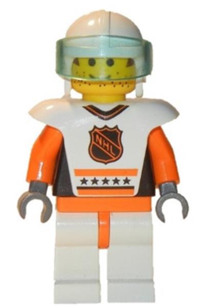 Hockey Player F Minifigure [hky006] - Sports