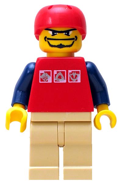 Street Hockey Player Minifigure [hky010] - Sports