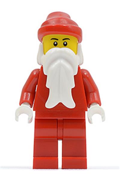 Santa Minifigure - hol014