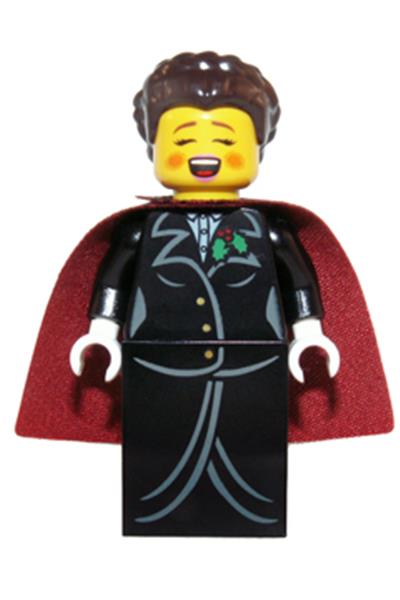 Caroler Woman Minifigure [hol063] - Icons