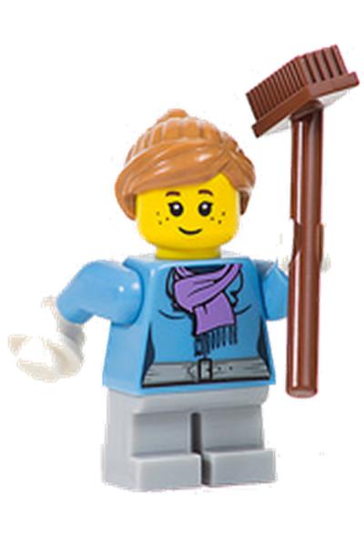 Girl in Winter Jacket Minifigure [hol099] - Gear