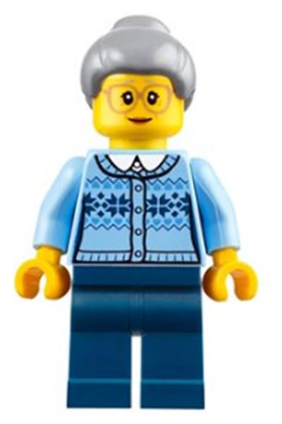 Grandmother Minifigure - hol106