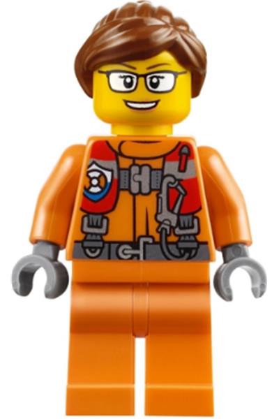Coast Guard Female Minifigure - hol108