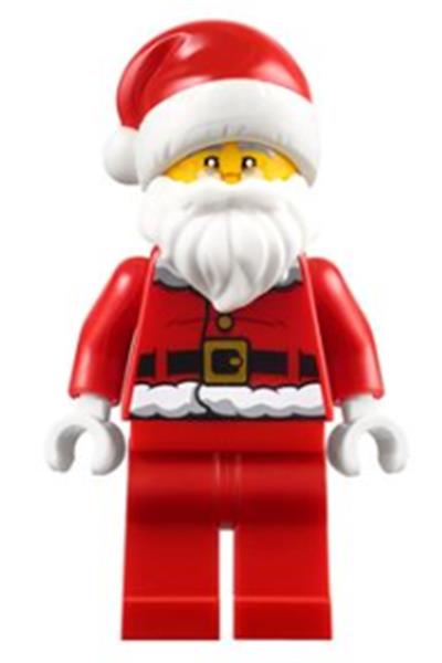 Santa Minifigure - hol110