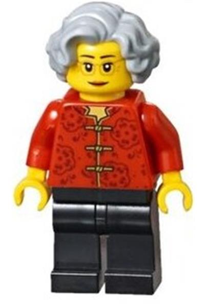 Grandmother Minifigure [hol141] - Seasonal
