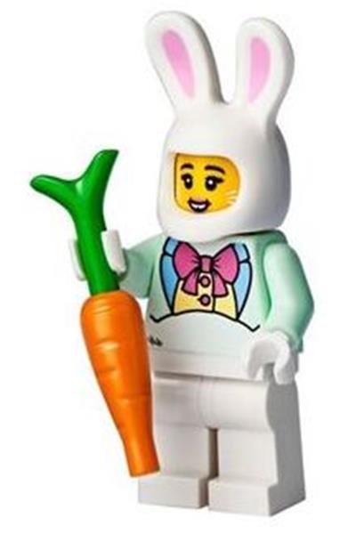 Easter Bunny Girl Minifigure [hol196] - Seasonal