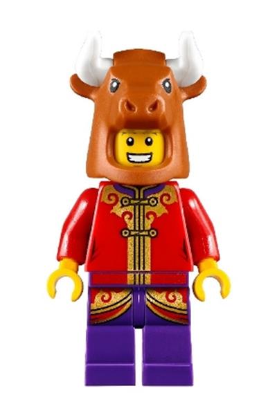 Year of the Ox Guy Minifigure [hol224] - Seasonal
