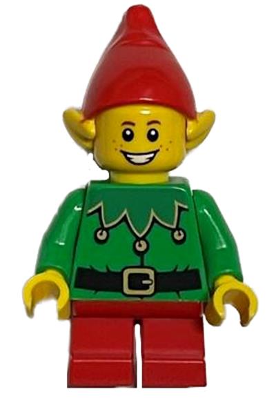 Santa's Elf Minifigure [hol257] - Seasonal