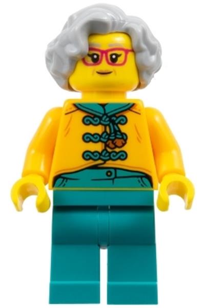 Flower Seller Minifigure [hol341] - Seasonal