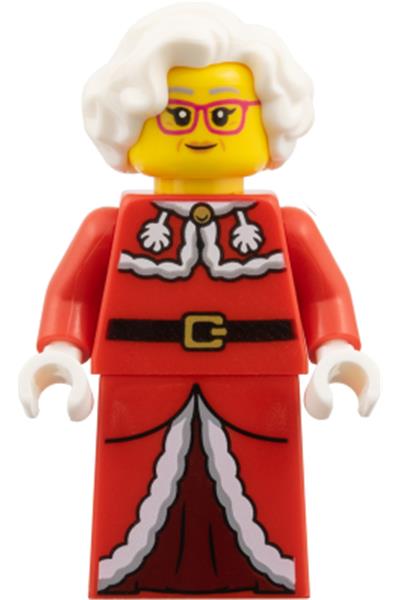 Mrs. Claus Minifigure [hol384] - Seasonal