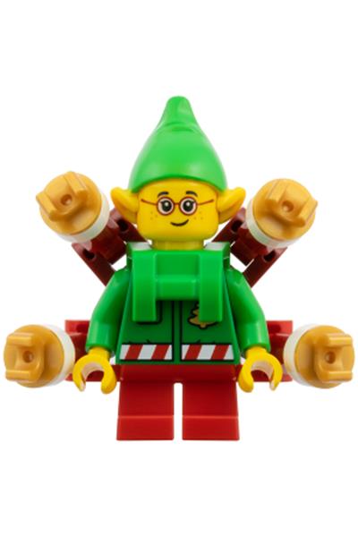 Christmas Elf Minifigure [hol385] - Seasonal