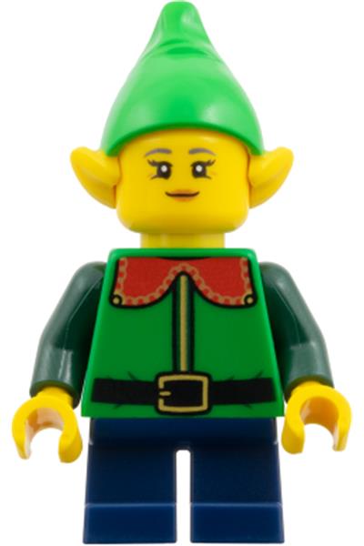 Toy Store Female Elf  Minifigure [hol392] - Exclusive
