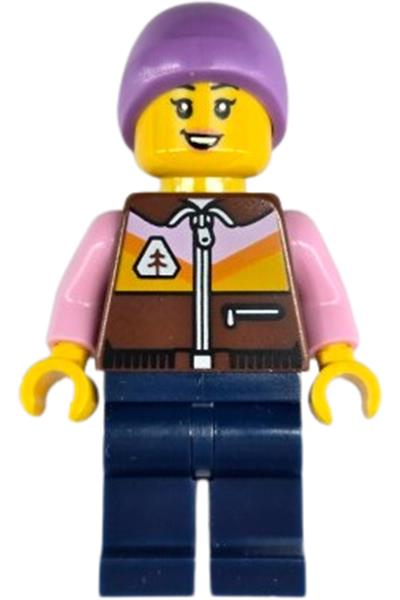 Female Ice Skater Minifigure - hol402