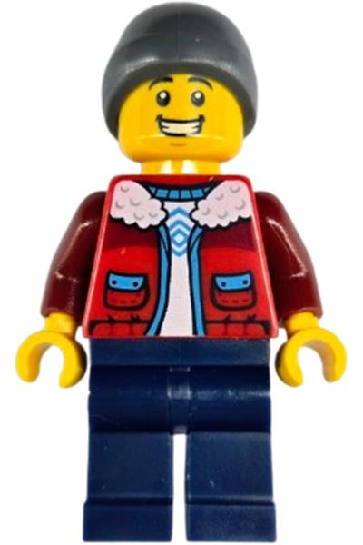 Male Ice Skater Minifigure - hol403
