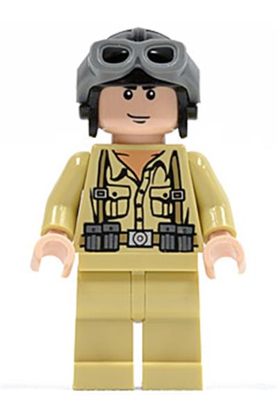 German Soldier 1 Minifigure [iaj003] - Indiana Jones