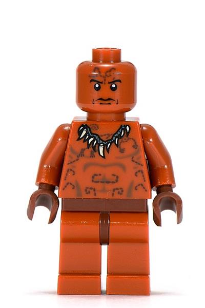 Ugha Warrior Minifigure [iaj016] - Indiana Jones